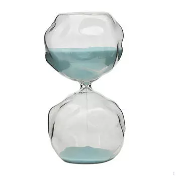 30 минут песочные песочные часы настольный орнамент минималистский таймер для украшения дома для спальни гостиной синий