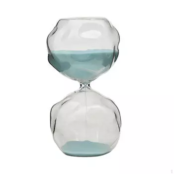 30 минут Песочные песочные часы настольный орнамент минималистский офисный таймер песочные часы для кухни синий