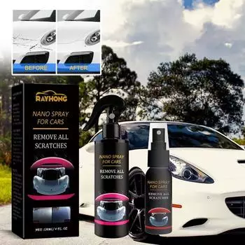 30 мл 120 мл Автомобильная краска Nano Coating Crystal Plating Liquid Spray Car Coating Agent Surface Plate Water Displacement Wax Water