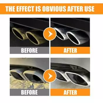 30 мл/120 мл очиститель ржавчины Многофункциональный инструмент для быстрой очистки и обслуживания автомобильной выхлопной трубы для очистки ржавчины 30ML