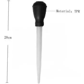 30 мл 28 см новые кухонные гаджеты для приготовления пищи индейка масло пипетка курица барбекю еда шприц трубка чёрный
