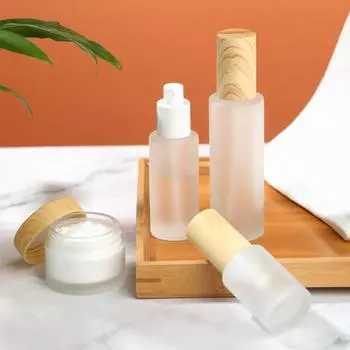 30 мл/50 мл/80 мл/10 г/20 г/30 г Герметичная множественная емкость Практичная многоразовая бутылка для косметики для путешествий с морозом Пустая бутылка с распылителем S C