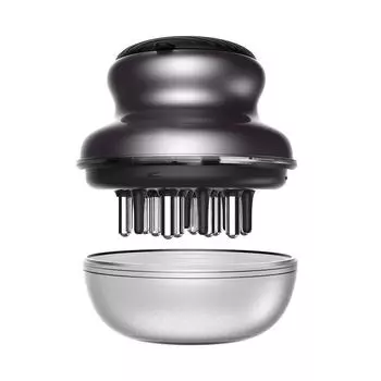 30 мл аппликатор для кожи головы, расческа, массажер для головы, жидкость для борьбы с выпадением волос, расческа, эфирное масло, устройство для лечения роста волос, инструмент для ухода за волосами чёрный