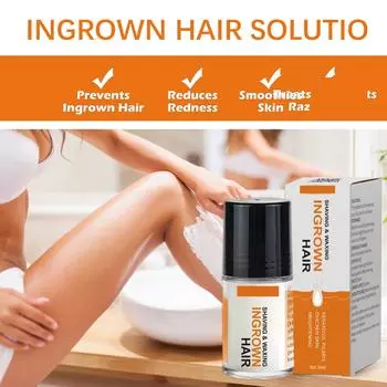 30 мл эссенции - растет внутри волос, уменьшает покраснение, предотвращает рост волос внутрь и успокаивает после применения эссенции для усов One Size белый