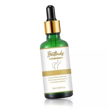 30 мл эссенция для увеличения ягодиц, гладкая, легкая, контурирующая, мягко укрепляющая бедра, эфирное масло для девочек 30ml