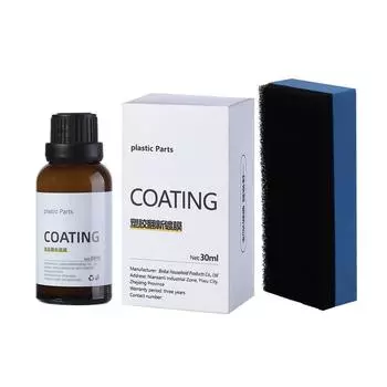 30 мл автомобильный отремонтированный пластиковый очиститель внутренних деталей, чистая полировка приборной панели, средство для восстановления хрустального покрытия, поддержание