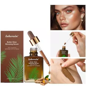 30 мл бронзирующей эссенции увлажняет и осветляет кожу, делая ее влажной 30ml