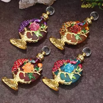 30 мл флакон-капельница для эфирного масла роскошный пустой флакон для духов ручной работы прозрачный