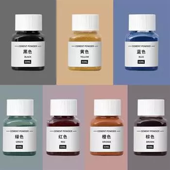 30 мл гипсоцементный краситель для растений пигмент гипсовый порошок цветной концентрат бетон цемент гипсовая форма DIY принадлежности для ручной работы