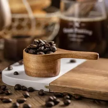 30 мл кофейная ложка деревянная мерная ложка для кофейных зерен ложка для специй сахарная пудра мерные инструменты кухонные кофейные аксессуары