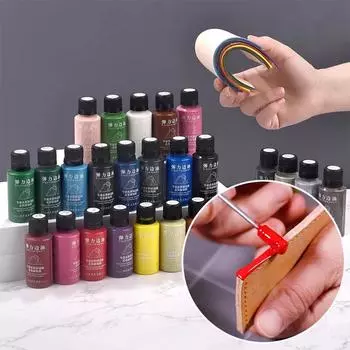 30 мл краска для кожаных краев масляная краска для отделки покрытий кожаные края отделочные материалы DIY ремесло сумки обувь края обновление пигмент