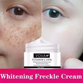 30 мл крем от веснушек витамин C 20 удаляет темные пятна портативный C20 отбеливающий крем от веснушек для женщин 30ML