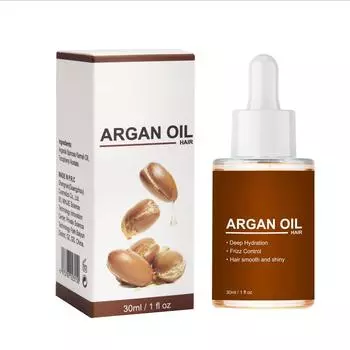 30 мл масла Gump Oil Масло для ухода за волосами, которое устраняет сухость, вьющиеся волосы, увлажняет, смягчает и придает блеск волосам One Size коричневый