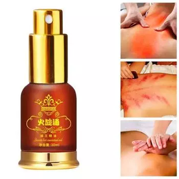 30 мл массажное эфирное масло обезболивающее питательное масло оздоровительный уход за шеей спиной тело эфирное масло гуаша спрей уход за телом 30ML