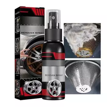 30 мл многоцелевой спрей для удаления ржавчины, металлическая поверхность, хромированная краска, уход за автомобилем, чистка железным порошком, супер очиститель для удаления ржавчины CHINA