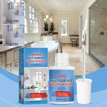 30 мл Multi Refinish Paint Repair Agent Damage Repair Cream G0C9 White-One size