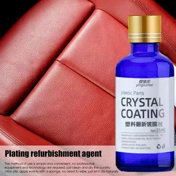 30 мл Пластиковый Восстановитель Долговечный Отделка Гидрофобный Жидкий Комплект Покрытие Клавиатура Ремонтник Очиститель Восстановитель Для Детейлинга Автомобиля
