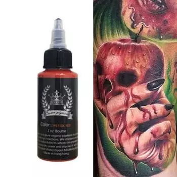 30 мл полупостоянные натуральные растительные чернила для татуировки, пигментные краски для боди-арта, инструмент для макияжа