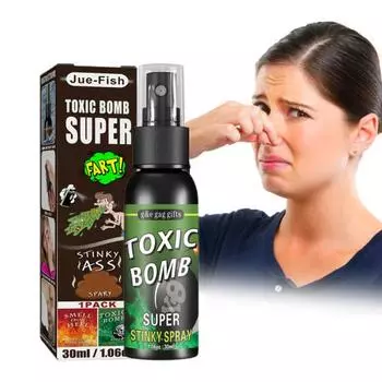 30 мл, простой в эксплуатации, вонючий спрей, безопасный, практичный, хитрый реквизит для вечеринки в честь Хэллоуина, задница