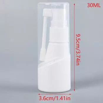 30 мл пустая назальная бутылка маленькая вращающаяся бутылка-распылитель для носа