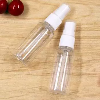 30 мл распылитель герметичные прозрачные пластиковые небольшие многоразовые контейнеры для жидкости для эмульсии 30ML белый
