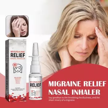 30 мл спрей для ухода за телом, устранение дискомфорта в носу, очищение и уход за носом спрей One Size белый