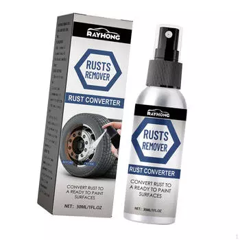 30 мл спрей-преобразователь ржавчины для шин и стали, высокопроизводительный аксессуар, простое в использовании средство для удаления ржавчины