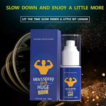 30 мл спрей с задержкой действия, спрей с контролем времени, индийское божественное масло, продукт для взрослых