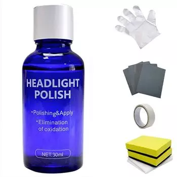 30 мл средство для удаления царапин с фар автомобиля, очиститель, средство для восстановления полировки, восстановительная жидкость