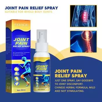 30 мл Устранение дискомфорта Нераздражающий Полезный Безопасный Спрей Для Облегчения Боли В Суставах Жидкость Для Боли В Колене 30ML