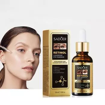 30 мл Увлажняющая эссенция для глаз с ретинолом Увлажняет и питает кожу вокруг глаз Эссенция против морщин 30ml