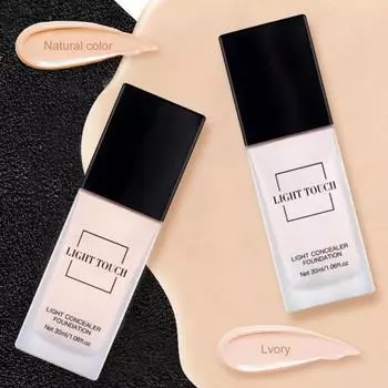 30 мл жидкая основа с длительной гладкой текстурой, натуральная освежающая нежирная увлажняющая маскирующая поры легкая консилер-основа BB-крем для вечеринок 30ML естественный