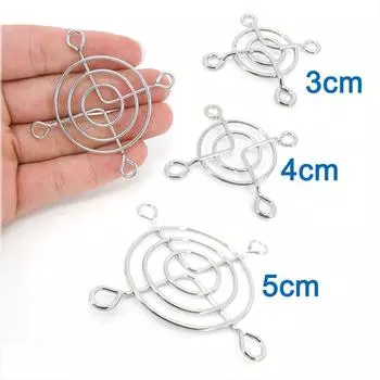 30 мм 40 мм 50 мм металлическая защитная решетка вентилятора для корпуса компьютера 1pc 40mm