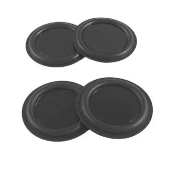 30-мм сабвуфер для домашнего кинотеатра, пассивный динамик-радиатор, вибрационная мембрана, бас, резиновые динамики 30mm чёрный