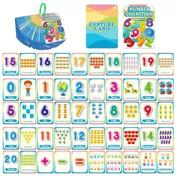 30 образовательных карточек Цифровое познание Детская головоломка Раннее образование Когнитивные карты Интерактивные просветительские карты для родителей и детей