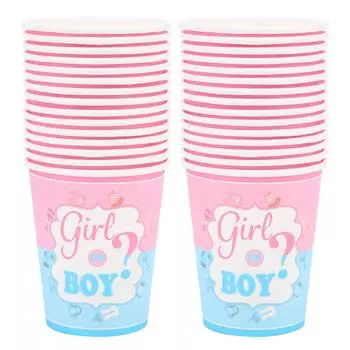 30 шт. бумажных стаканчиков 2 упаковки праздничные аксессуары для дня рождения для девочек и мальчиков для украшения детской вечеринки