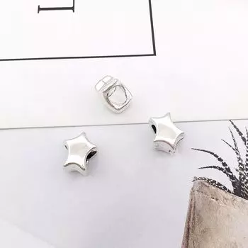 30-Piece Material Package Alloy Five-Pointed Star Handmade DIY 30-9x11mm-3957