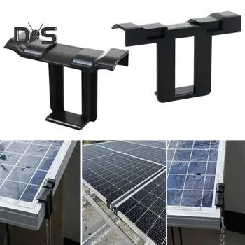 30 шт. 20/35/40/45 мм зажим для дренажа солнечной панели, прочный зажим для очистки фотоэлектрического модуля, зажим для дренажа воды и грязи на фотоэлектрической панели 30mm