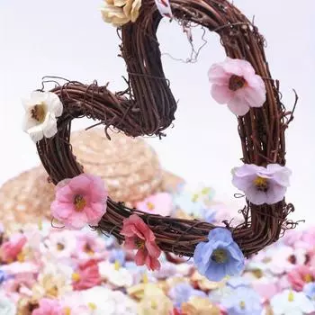 30 шт. 3 см искусственная головка цветка маленькая ромашка шелковая ткань искусственные цветы аксессуары искусственные цветы декоративные материалы венок искусственные цветы 30pcs