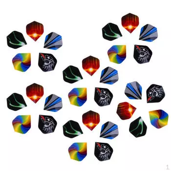 30 шт. (6 комплектов) Профессиональные стандартные рейсы типа D