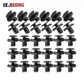 30 шт. 7 мм универсальные для Suzuki Grand Vitara SX4 Swift X-90 XL-7 09409-07332 отверстия крепежные зажимы бампер крыло толкающий заклепочный фиксатор