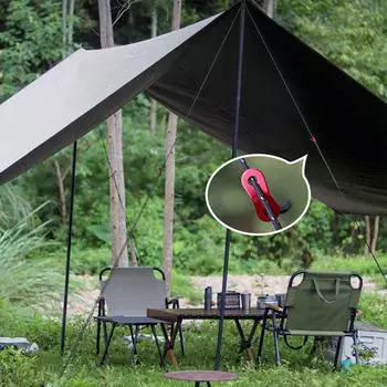 30 шт. алюминиевого сплава натяжитель троса палатка ветровой трос крепление шнура регулятор шнура оттяжки комплект пряжек для ветровой трос синий