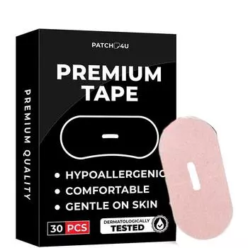 30 шт. антихраповая лента для сна, лучшие дыхательные полоски для носа, медицинский класс, улучшенный сон, держат рот закрытым, предотвращают храп розовый