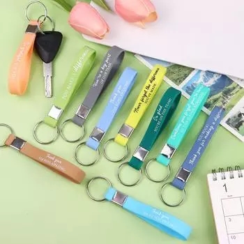 30 шт. брелок «Спасибо», вдохновляющие брелки, подарок для женщин, мотивирующие цитаты, брелки, кольца, коллеги, сотрудника