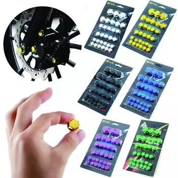 30 шт. декоративная гайка для моделирования мотоцикла, колпачок для винта для Kawasaki Z125 Z250 Z300 Z750 Z800 Z900 Z1000 ER-6N, универсальная фиолетовый