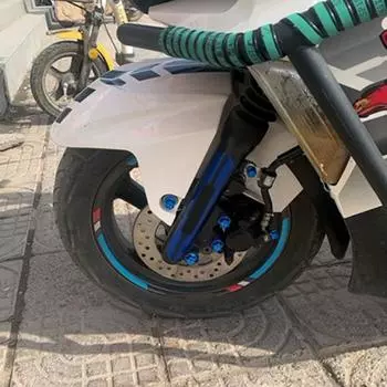 30 шт. Декоративные детали для винтов головки мотоцикла для большинства моделей чёрный