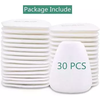 30 шт. фильтров 5N11 для респираторов серий 6100, 6200, 6800, 6000, 7501, 7502