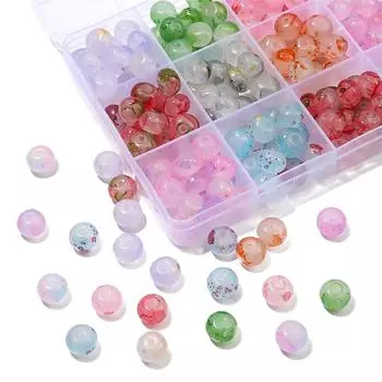 30 шт. хрустальные стеклянные бусины, посыпанные счетами, свободные бусины-разделители для DIY ожерелья, браслета, изготовления ювелирных изделий серый