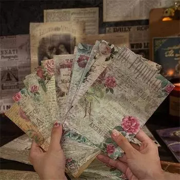 30 шт./компл. материал, бумага, утолщенная, удобная на ощупь, прямоугольная, сделай сам, художественные элементы, карты для рабочего стола 1