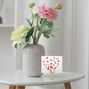 30 шт./компл., металлический держатель для карт, настольный стоячий многофункциональный мини-фото, меню, памятка, номер стола, дисплей, зажим-органайзер, подставка серебряный